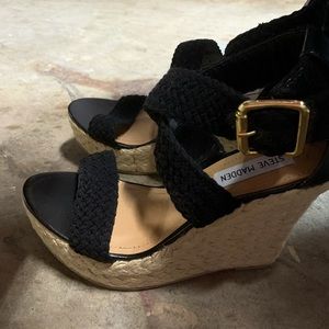 New Steve Madden Platform Espadrille Sandals